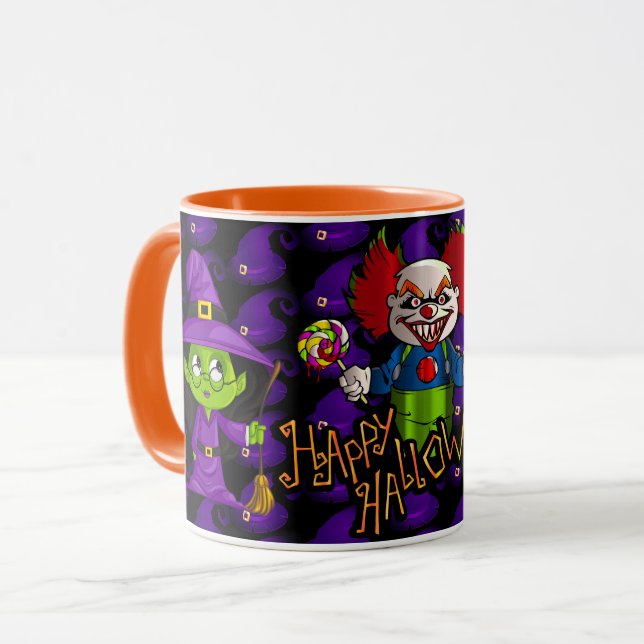 Happy halloween mugg (Framsida vänster)