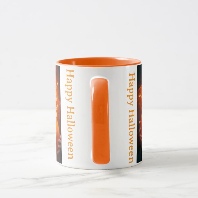 Happy halloween Mugg (Handtag)