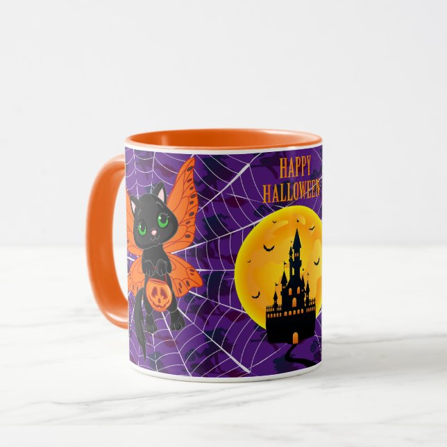 Happy halloween mugg (Framsida vänster)