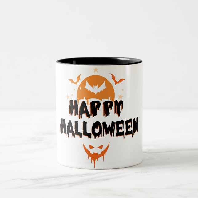 "Happy halloween Mugg - Klassiskt talokekaffe Kopp (Center)