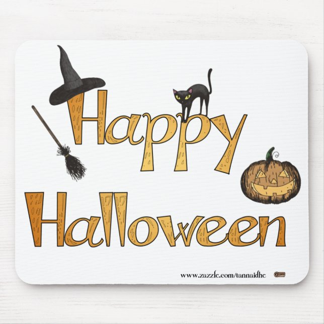Happy halloween musmatta (Framsidan)