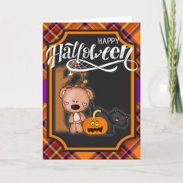 Happy halloween Nalle Kort