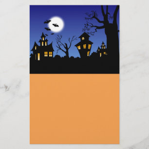 Happy halloween Natt Flygblad