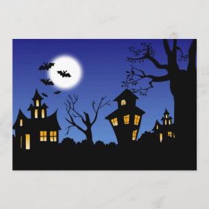 Happy halloween Natt Kort