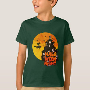 Happy halloween Nattkostym för Boys T-Shirt