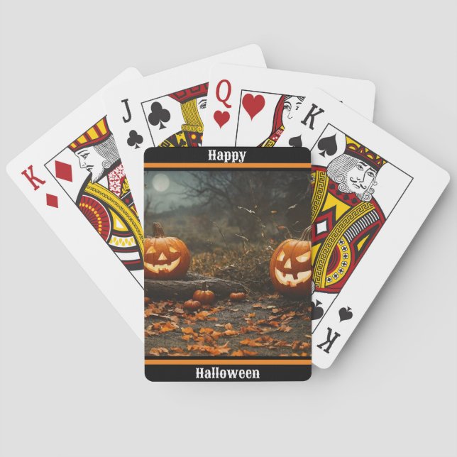 Happy halloween Nattsamling Casinokort (Baksidan)