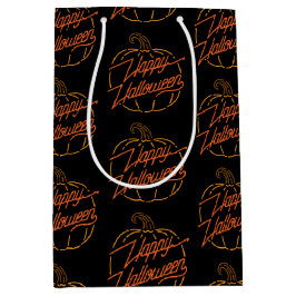 Happy halloween Neon Gift Bag