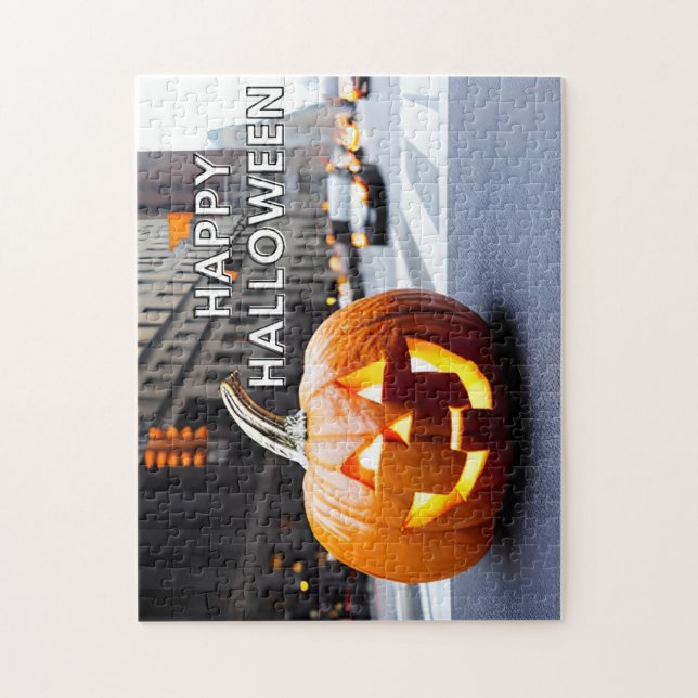 Happy halloween NYC Puzzle Pussel (Vertikal)