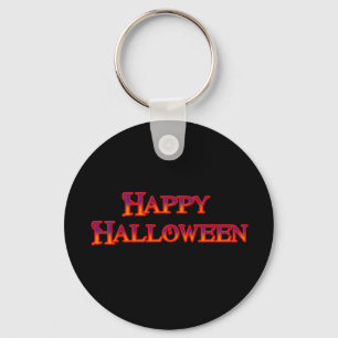 Happy halloween nyckelring