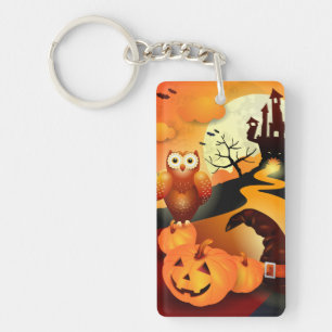 happy halloween! nyckelring