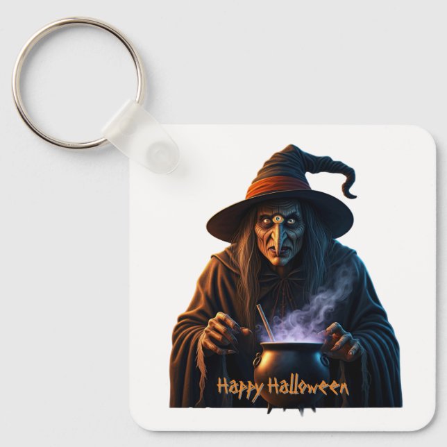 Happy halloween nyckelring (Framsida)