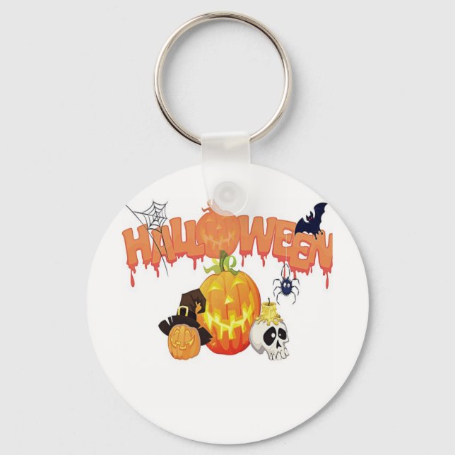 Happy halloween nyckelring (Framsida)