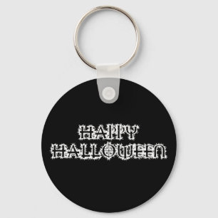 Happy halloween nyckelring