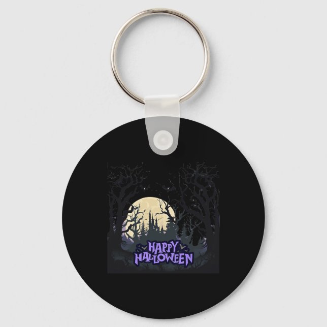 Happy halloween nyckelring (Framsida)