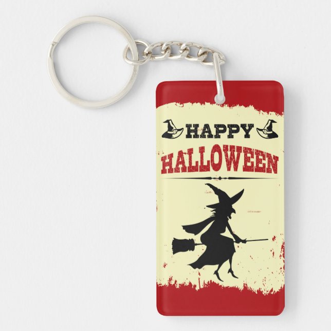 Happy halloween nyckelring (Framsidan)