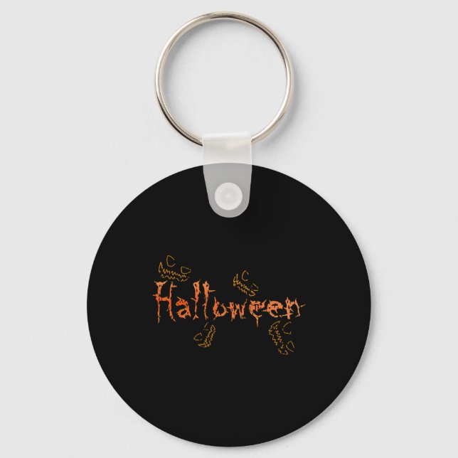 happy halloween nyckelring (Framsida)