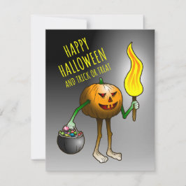 Happy halloween- och Bus eller godis-kort Anteckningskort