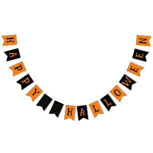 Happy halloween Orange Black Vimplar