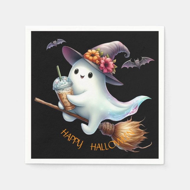 Happy halloween pappersservett (Framsidan)