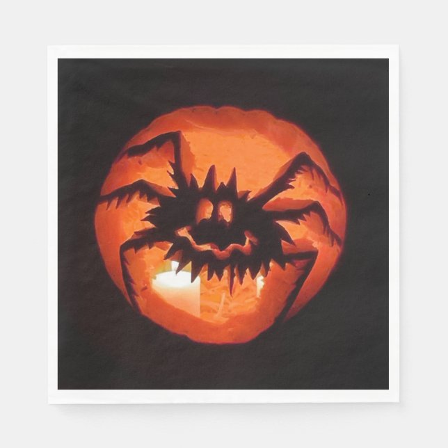 Happy halloween pappersservett (Framsidan)