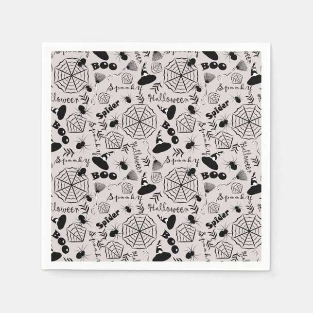Happy halloween pappersservett (Framsidan)
