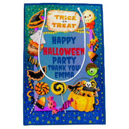 Happy halloween party fylld med trick eller treat