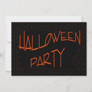 Happy halloween Party Inbjudningar