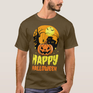 Happy halloween Party Jack o lantern Pumpkin Haunt T Shirt