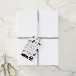 Happy halloween Party Presentetikett