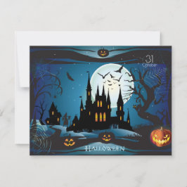 Happy halloween Party "Treat eller Trick" Kort