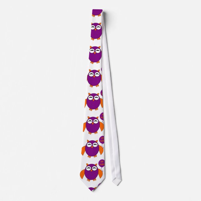 Happy halloween Party Uggla Tie Slips (Framsida)