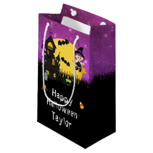 Happy halloween Party Witch Lila