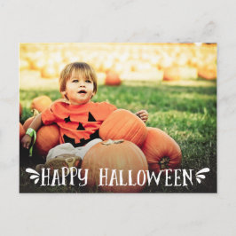Happy halloween Personlig Photo Hälsning Vykort