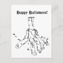Happy Halloween Postcard Helg Vykort