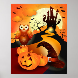 happy halloween! poster