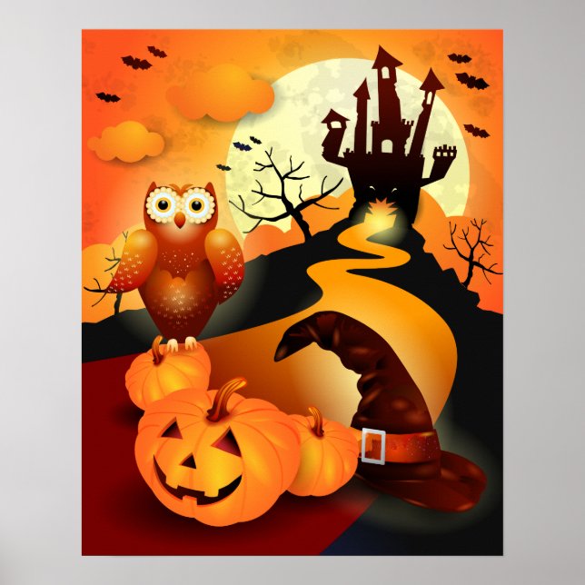 Happy halloween! poster (Framsidan)
