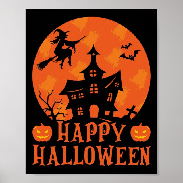 Happy halloween poster (Framsidan)