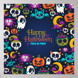 Happy halloween poster