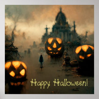 Happy halloween poster