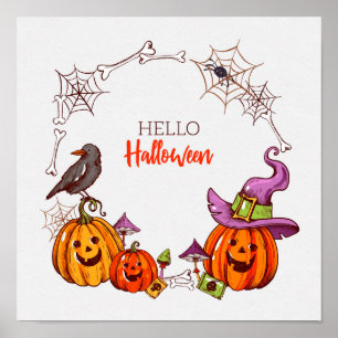 Happy halloween poster