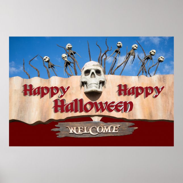 Happy halloween poster (Framsidan)