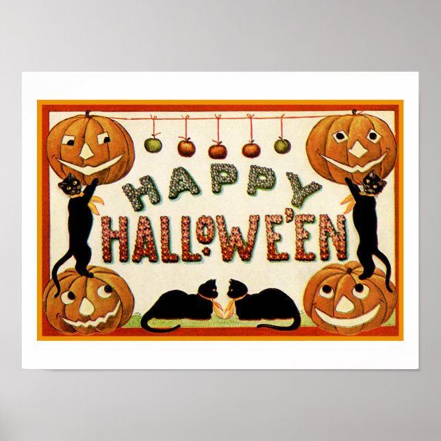 Happy halloween poster (Framsidan)