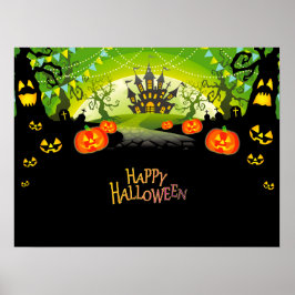 Happy halloween poster