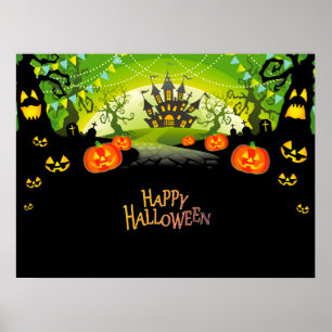 Happy halloween poster