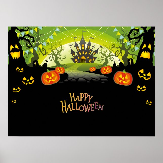Happy halloween poster (Framsidan)