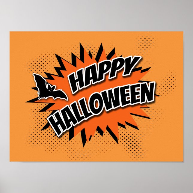 Happy halloween poster (Framsidan)