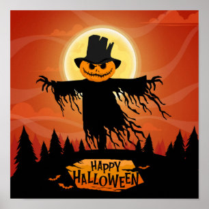 Happy halloween poster