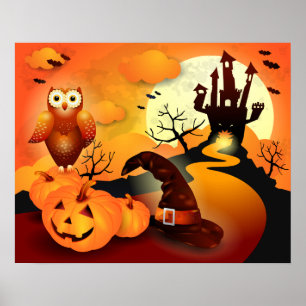 happy halloween! poster