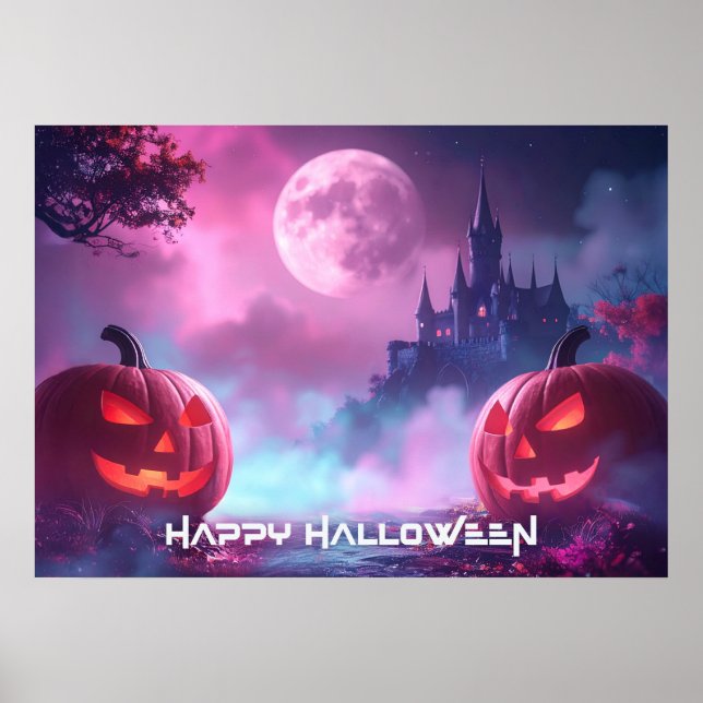 HAPPY HALLOWEEN POSTER (Framsidan)