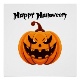 Happy Halloween Poster brillant Perfect Poster
